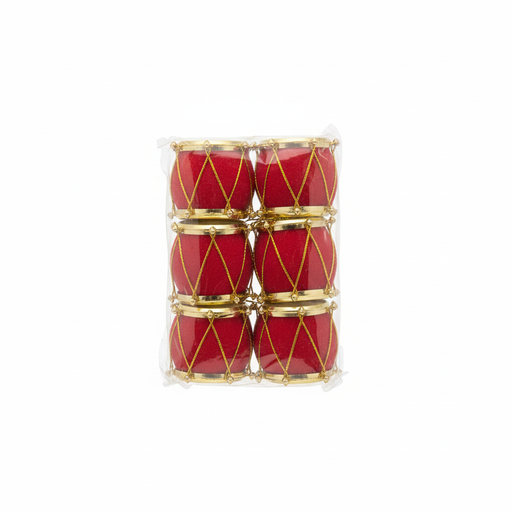 [https://drive.google.com/file/d/1Yi0e7sjD_QjbglVP8cQaGIf79Nog01su/view?usp=drivesdk] Miniature Drum Christmas Ornaments