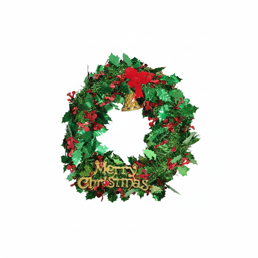 [https://drive.google.com/file/d/1yHyjNZQ7uvLYwRvQbxcTHo5kRjCWkB-1/view?usp=drivesdk] Christmas Wreath with Bell and Merry Christmas Sign