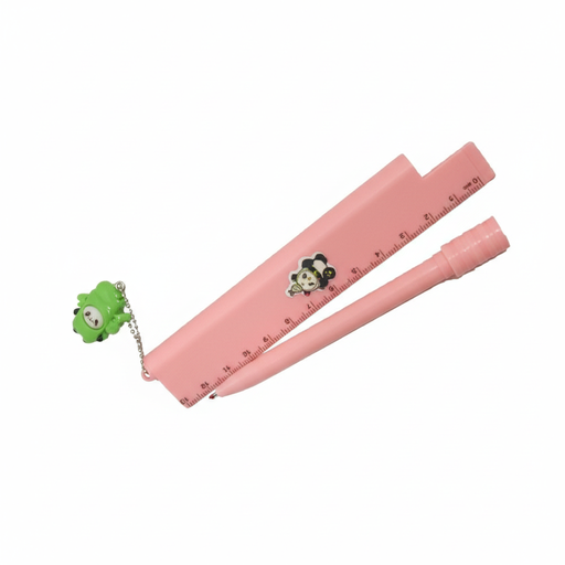 [https://drive.google.com/file/d/1t3dCdqfKYPyjRDMSXxdf9xsmvo94wDsC/view?usp=drivesdk] Cartoon Ruler and Pen Set