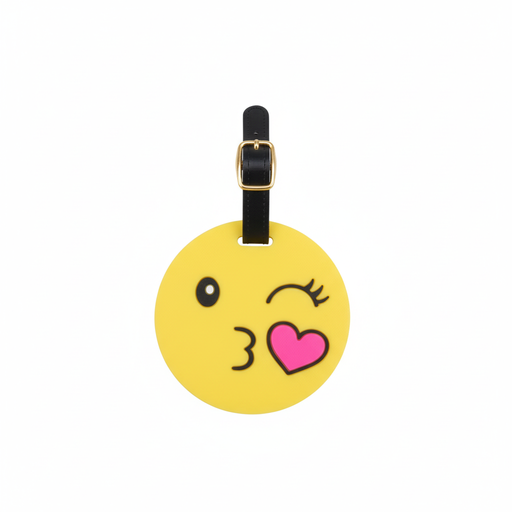 [https://drive.google.com/file/d/1ydtzhhLCKRng2G8khyrEyhuCBw8mTsiJ/view?usp=drivesdk] Emoji Kiss Bag Tag