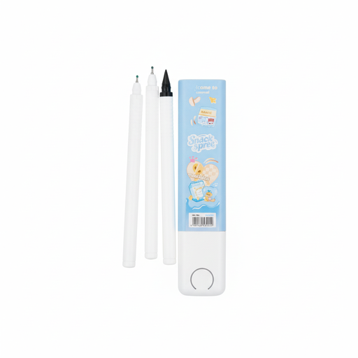 [https://drive.google.com/file/d/1rYDuZrCj5Md7f-ftcdNAoR5A0Wd-hr3a/view?usp=drivesdk] Snack Spree Gel Pen Set