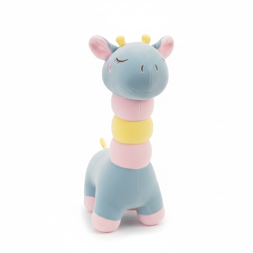[https://drive.google.com/file/d/1UqB8PosFleCpDLDkbyyfp-byySlKfHNi/view?usp=drivesdk] Plush Giraffe Toy
