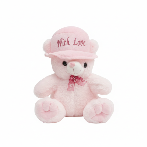 [https://drive.google.com/file/d/1SpMiYYfUdYtm2clwOO8JUYcdfUM7wCB9/view?usp=drivesdk] With Love Pink Teddy Bear
