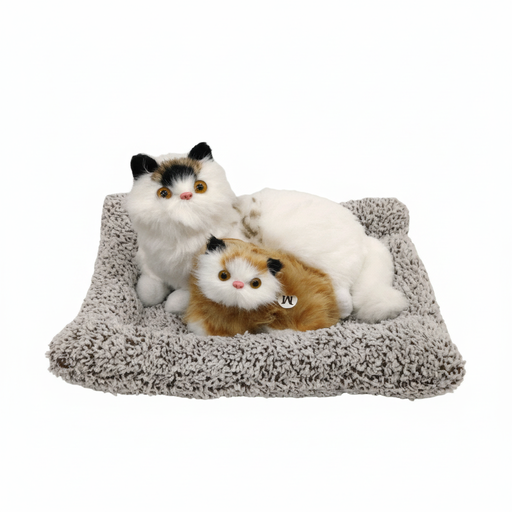 [https://drive.google.com/file/d/1t2beoGfuVpKO805HXGpBnHMtYn6ES4l_/view?usp=drivesdk] Cat Plush Toy Set
