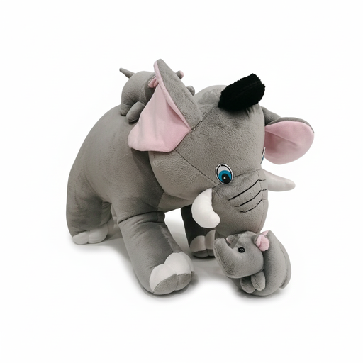 [https://drive.google.com/file/d/1dFZkEcWa-f5W-kT_rjXdJw8vQesu86bf/view?usp=drivesdk] Elephant Family Plush Toy Set